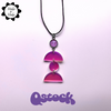 Qstock-Nostalgia Bubble beat pieces, pinkki