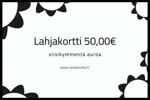 Lahjakortti 50 €